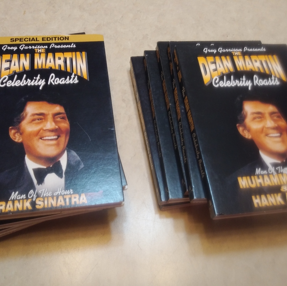 Collection of Dean Martin Celebrity Roasts 12 DVDs incl Betty White!